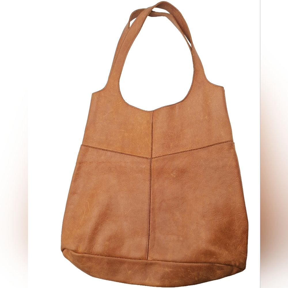 Raven + Lili Leather Magnolia Shoulder Bag - Picture 2 of 13